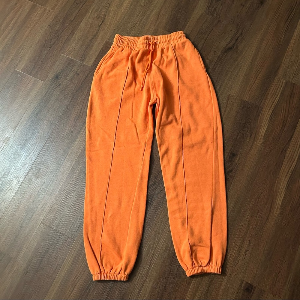 Pink Soda Sport Orange Sweatpants Women’s XS
